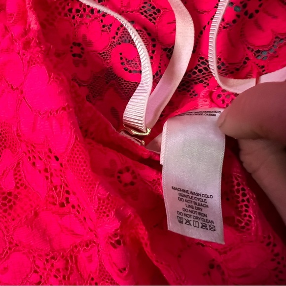 We Are HAH! | Comin' in HAHt! Deep-V ♻️ Lace Bodysuit in HAHt Lava, sz: sm. EUC - Picture 7 of 10